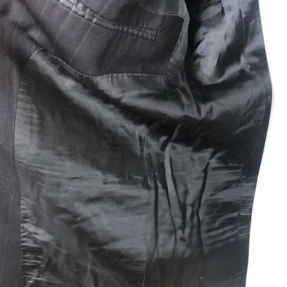 Men’s Hart Schaffner & Marx Gold Trumpeter Nordstrom Pinstripe Suit - Picture 8 of 12